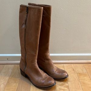 Lucky Brand DarK Camel boots.